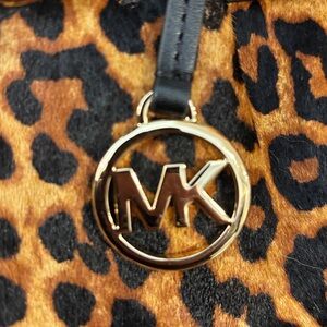 Michael Kors Calf Hair Leopard Print Purse ***SEE NOTES